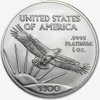 Платиновая монета Американский Орел 1 унция разных лет