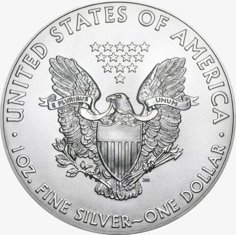 1 Uncja Amerykański Orzeł Srebrna Moneta | 2018