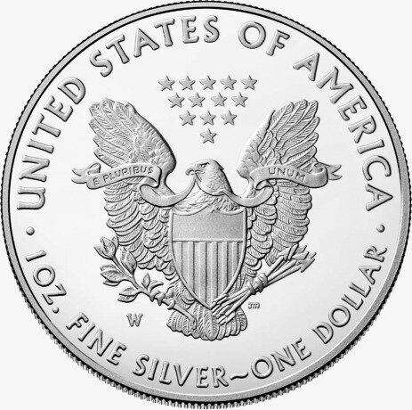 Серебряная монета Американский Орел 1 унция 2020 (American Eagle)