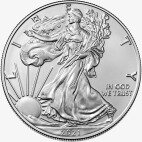 1 oz American Eagle Silbermünze (2021) neues Design