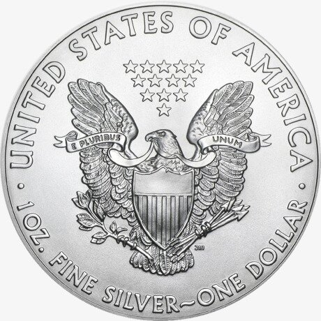 Серебряная монета Американский Орел 1 унция 2021 (American Eagle)