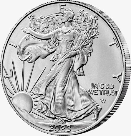 Серебряная монета Американский Орел 1 унция 2023 (American Eagle)
