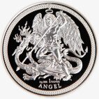 1 oz Angel Isle of Man Proof Silver Coin (2018)