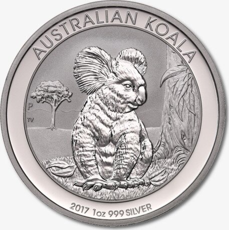 Серебряная монета Коала 1 унция 2017 (Silver Koala)