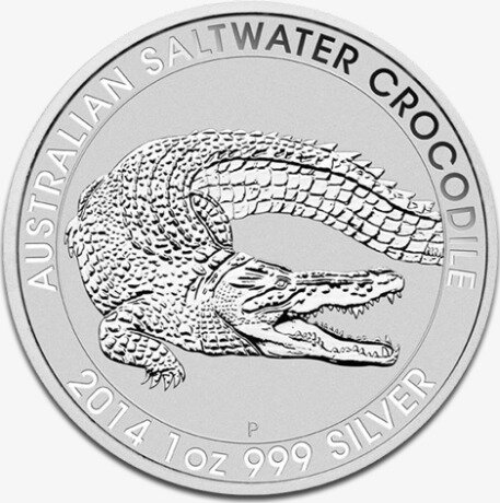 1 oz Australian Saltwater Crocodile | Silver | 2014