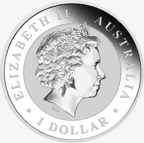 Серебряная монета Австралийская Пастушья Лошадь 1 унция 2017