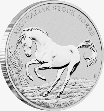 1 oz Australian Stock Horse | Argent | 2017