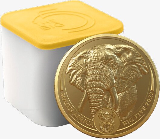 1 oz Big 5 Elefante Moneta | Oro | 2022