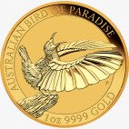 Uccelli del Paradiso Moneta d'oro 1 oz Uccello Fucile Vittoria (2018)