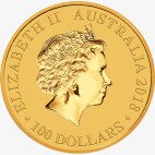 Moneda 1 oz Oro Aves del Paraíso - Fusil de la Reina Victoria (2018)