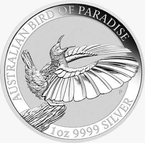 1 oz Birds of Paradise Viktoria Paradiesvogel Silbermünze (2018)