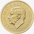 Британия 1 унция 2023 Золотая инвестиционная монета Карл III