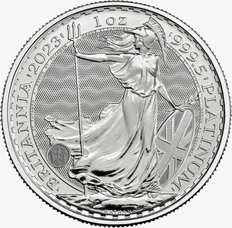 1 oz Britannia Karol III Platynowa Moneta | 2023