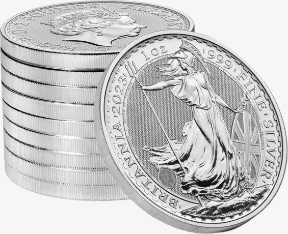 1 oz Britannia Charles III Silbermünze | 2023