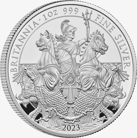 1 oz Britannia d'Argento Carlo III | Proof | 2023