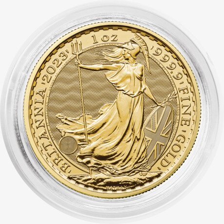 1 Uncja Britannia Koronacja Karol III Złota Moneta | 2023