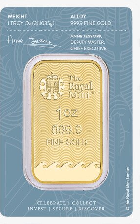 1 oz Britannia Gold Bar | Royal Mint