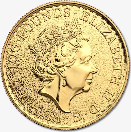 Британия (Britannia) 1 унция | 2017 | Золотая инвестиционная монета