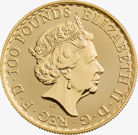 Британия 1 унция 2018 Золотая инвестиционная монета Britannia