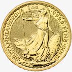 1 oz Britannia d'oro (2020)