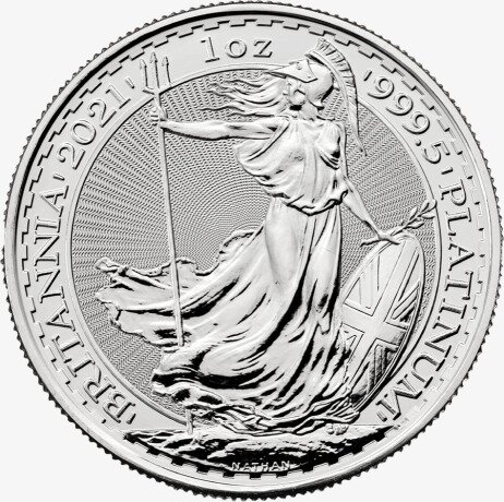 1 Uncja Britannia Platynowa Moneta | Mieszane Roczniki
