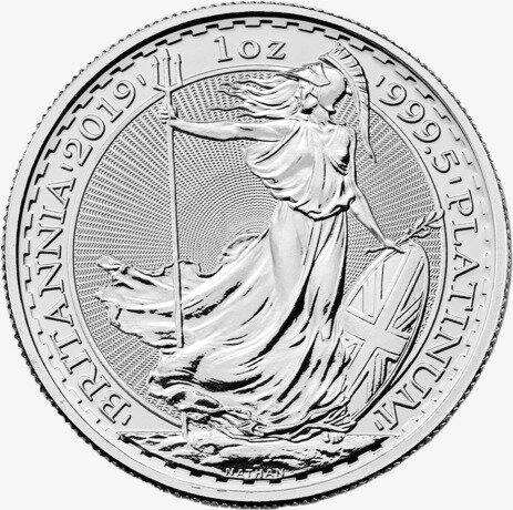 Платиновая монета Британия 1 унция (Britannia) (2020)