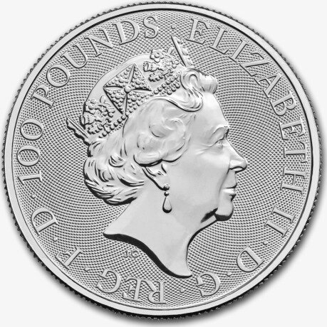 Платиновая монета Британия 1 унция (Britannia) (2020)