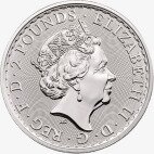 Британия (Britannia)1 унция 2019 Серебряная инвестиционная монета