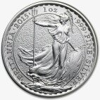 1 oz Britannia d'argento (anni misti)