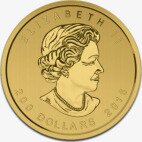 Золотая монета Рычащая Пума 1 унция 2015 (Growling Cougar)