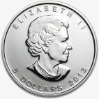 Серебряная монета Бизон 1 унция 2013 Дикая Природа (Bison Wildlife)