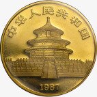 Золотая монета Китайская Панда 1 унция 1987 (China Panda)