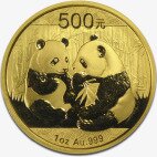 Золотая монета Китайская Панда 1 унция 2009 (China Panda)
