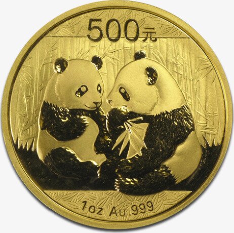 Золотая монета Китайская Панда 1 унция 2009 (China Panda)
