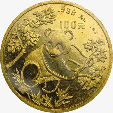 1 oz China Panda Goldmünze | 1992