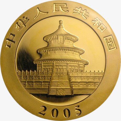 1 Uncja Chińska Panda Złota Moneta | 2005