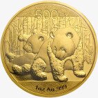 Золотая монета Китайская Панда 1 унция 2010 (China Panda)