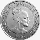 Серебряная монета Дании Соловей 1 унция 2005 (Denmark Nightingale)
