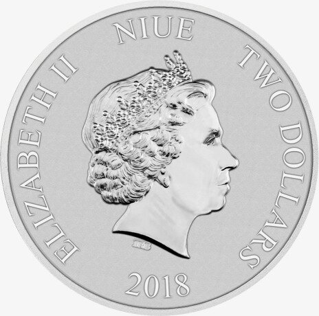 1 oz Moneda de Plata Disney Tío Gilito (2018)