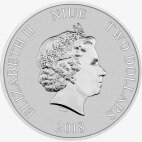1 oz Moneda de Plata Disney Tío Gilito (2018)