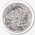 1 oz Dragon and Phoenix Silver Coin (2017)