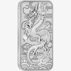 Серебряная монета Прямоугольный Дракон 1 унция 2018 (Dragon Rectangular)