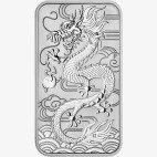 1 oz Dragon Rectangular Silver Coin (2018)