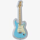 1 oz Fender Stratocaster Daphne Blue Silver Coin | 2023