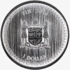Серебряная монета Фиджи Игуана 1 унция 2016