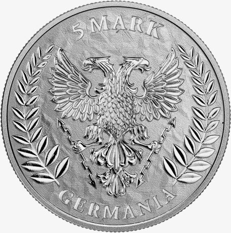 1 oz Germania 5 Mark Silver Coin (2019)