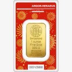 1 oz Gold Bar | Argor-Heraeus | Year Of The Dragon | 2024