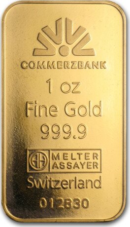 Золотой Слиток Commerzbank 1 унция