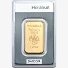 1 oz Gold Bar | Heraeus | 2nd Choice
