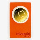 1 oz Gold Bar | Valcambi | Round Bar